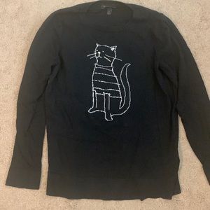 Black Cat Sweater